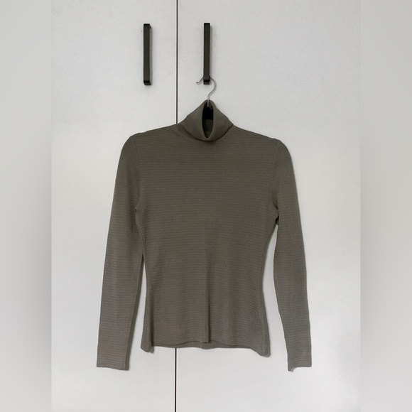 Helmut Lang Gray Turtleneck 42 - Picture 1 of 7